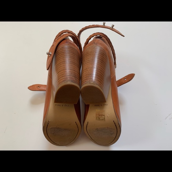 Rag & Bone natural woven harrow boots leather 38.5 - Picture 8 of 15